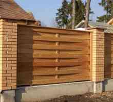 Дървена ограда - най-добрата украса на сайт страната