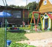 Детска площадка със собствените си ръце: клирънс