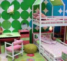 Детска стая с легло на два етажа: двуетажна царството за вашите деца