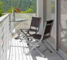 Балкон дизайн - Оборудва място за почивка