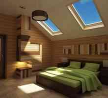 Проектиране на спалня за възрастни и деца на тавана