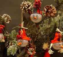 Коледна украса на светлините: склад на идеи за декорация на Нова година