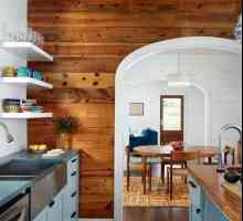 Интериорен дизайн и дървена кухня