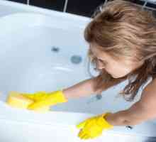 Как да се почисти с вана на депозит и ръжда