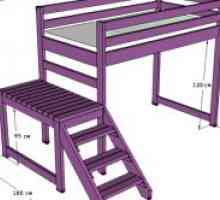 Как да се изгради таванско помещение легло с ръцете си?