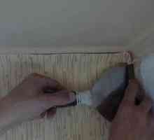 Как да се залепи винилови тапети в ъглите на стаята?