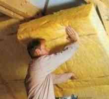 Как да се изолира тавана на къщата: Специален процес