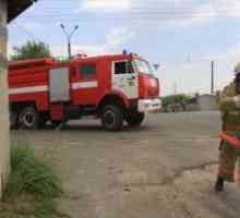 В Красноярск изгорени територия гаражи