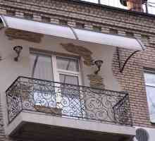 Как да инсталирам капачката от балкона?