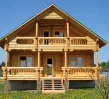 Mighty Къща на форма дървен материал със собствените си ръце