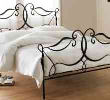 Легло от ковано желязо в интериора - стилна декорация на вашата спалня