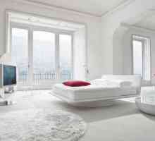 Кожени легла в интериора на спалнята: луксозен избор