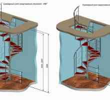 Красива стълбище дизайн в дома си