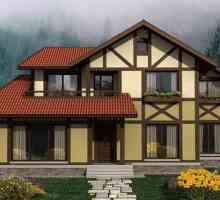 Красота и практичност на къща в стил на половината от дърво къщи