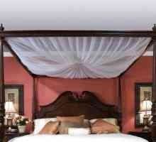 Легло с балдахин - романтика и комфорт на вашата спалня