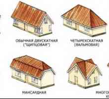 Покривите на модерни дървени къщи