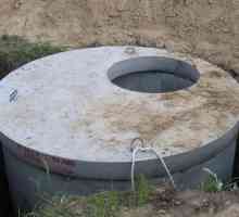 Монтаж на септична яма на бетонни пръстени с ръцете си