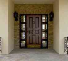 Монтаж Нюансите врата в дървена къща