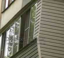 Как да ножницата сайдинг балкон караница?