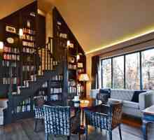 Създаване на библиотеката в хола стилна, функционална и красива
