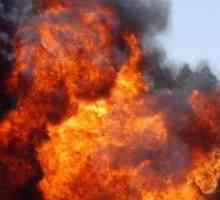 Пожарът в един от гаражите Уляновск уби човек