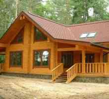Оптималният размер на дървен материал за къща