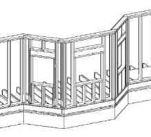 Особености на изграждането на къщи с залив прозорец на дървесината