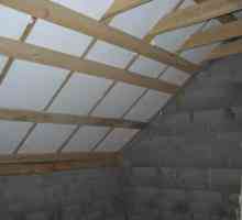 Довършителни бетонен покрив в гаража
