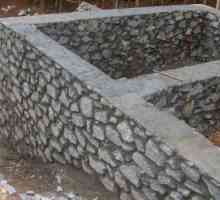Параметри чакъл бетонен фундамент