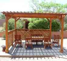 Перголи - създаващи уютна зона за сядане в градината