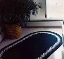 Плетен килими в дома интериор