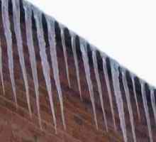 Противообледенителна обработка система ще премахне ледени висулки от покрива