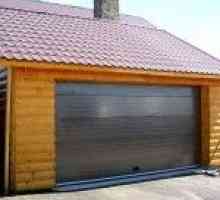 Правилното изграждане на сглобяема врата в гаража на дървесина