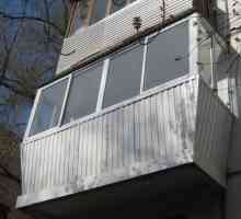 Работи за увеличаване на балкона в hruschevke