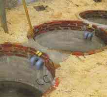 Септични резервоари за селска къща от бетонни пръстени с ръцете си
