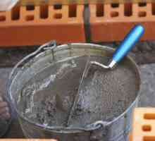Смесването на цимент с пясък