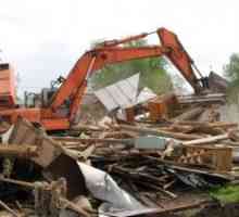 Разрушаване на сгради за изграждане на WHSD