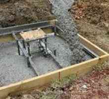 Съставът на бетон за основата: направи бетон