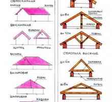 Пент наклон на покрива зависи от покривни материали