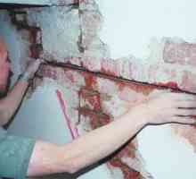 Премахване на дефекти на тухлени стени