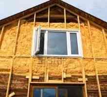 Изолация на стени на една дървена къща с минерална вата