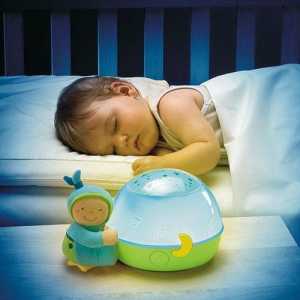 Детска нощна лампа: незаменим атрибут на стаята на бебето