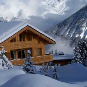 Къща в планината: красотата на живота, особено конструкция и устройство