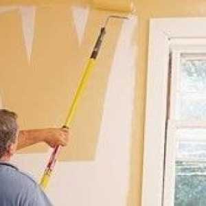 Как да боядисате стените в кухнята