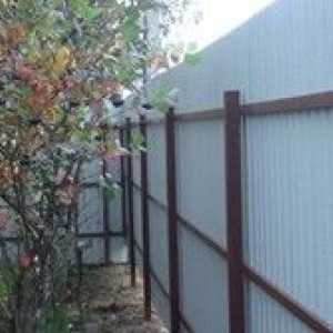Как да се изгради ограда от велпапе