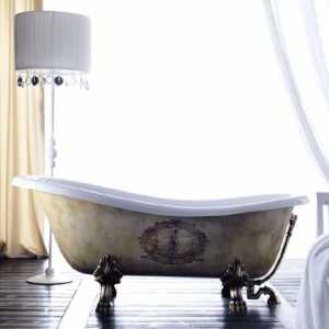 Как да се чисти и поддържа емайлиран чугун баня