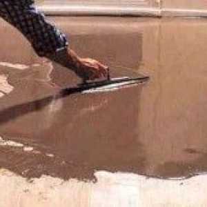 Как да си направим саморазливни подове в банята