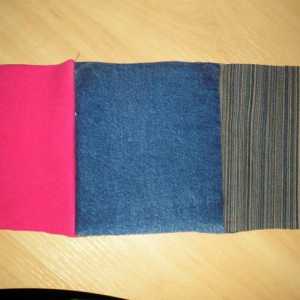 Как да шият в техниката на мозайка одеяло на дънки?