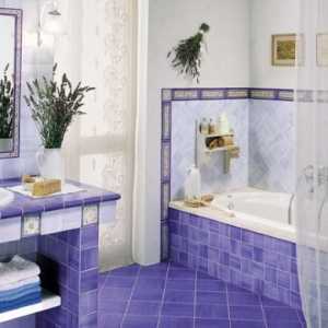 Как да украсят стените в банята?