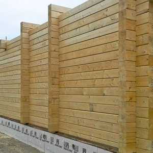 Как са дървени къщи от профилирани дървен материал?